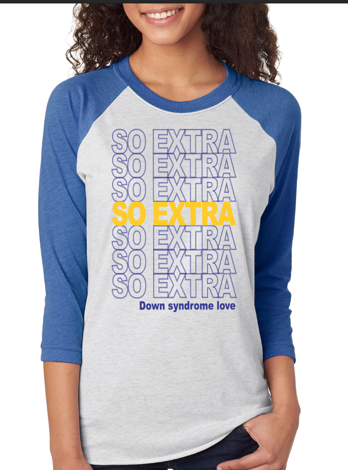So Extra- Blue &amp; Yellow