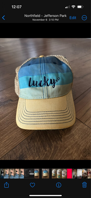 Blue Tone/ Mustard Hat