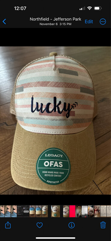 Multicolor Patterned Arrow Hat