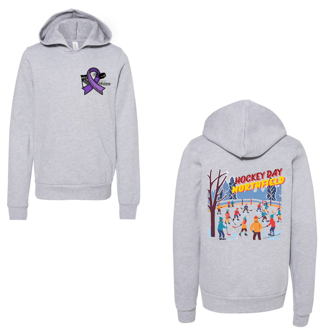 2025 HDN/Hockey Fights Cancer Hoodie Sweatshirt