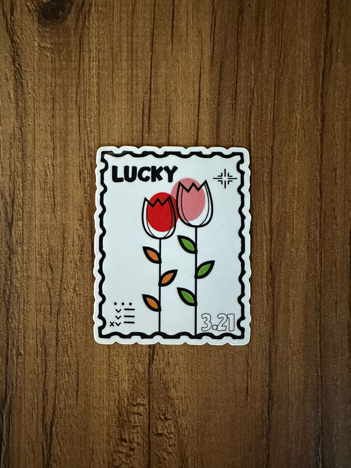 Lucky Stamp Sticker