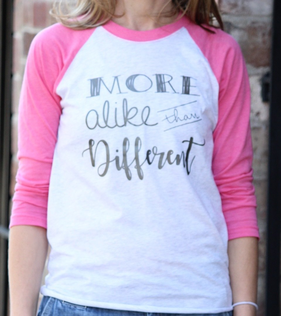More Alike Than Different (black)