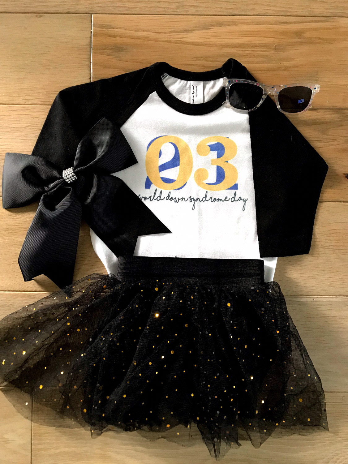 WDSD Black/White Jersey (infant sizes available in this design)