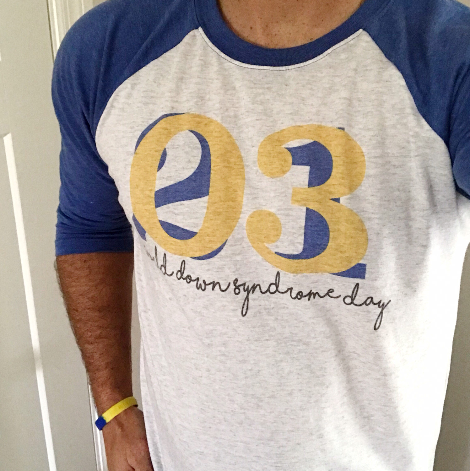WDSD Unisex Blue Sleeve Jersey