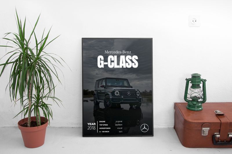 Mercedes-Benz G-CLASS Постер (2018)