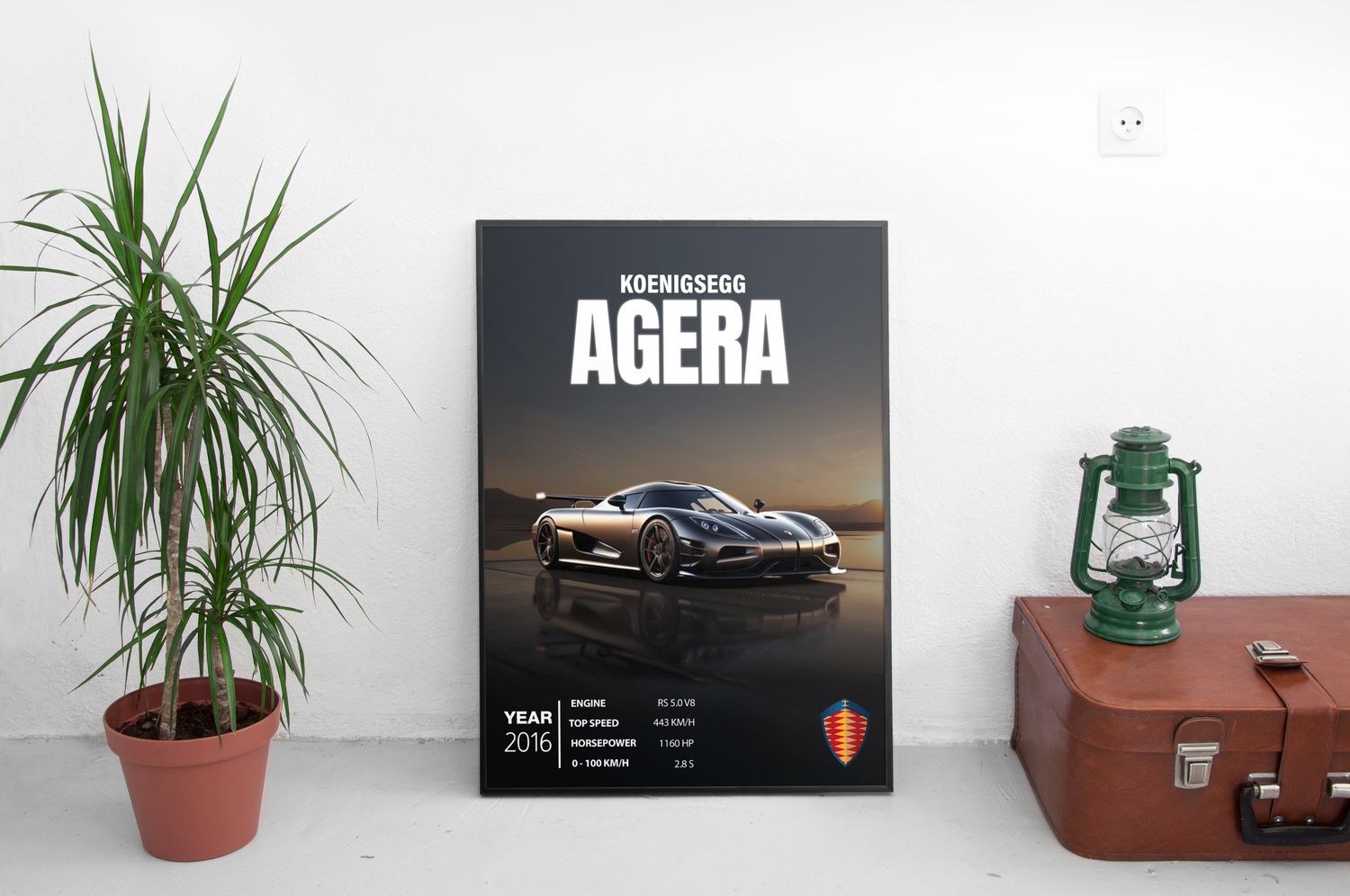 Koenigsegg AGERA Постер (2016)