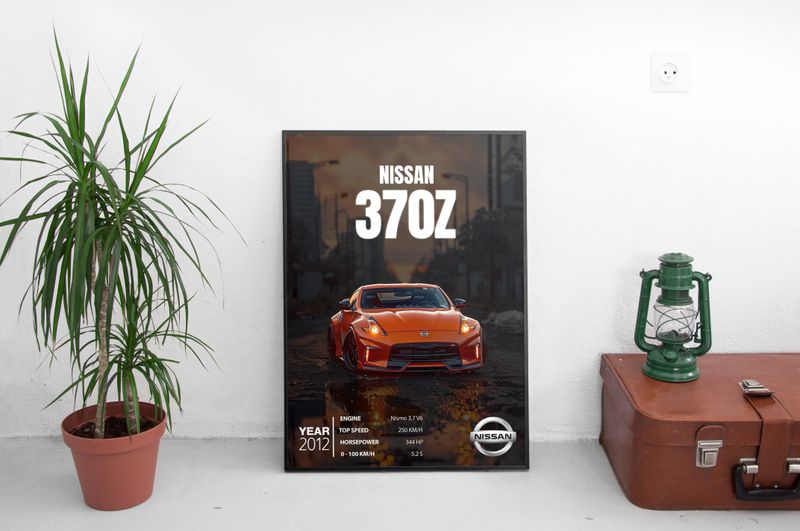 Nissan 370Z Постер (2012)