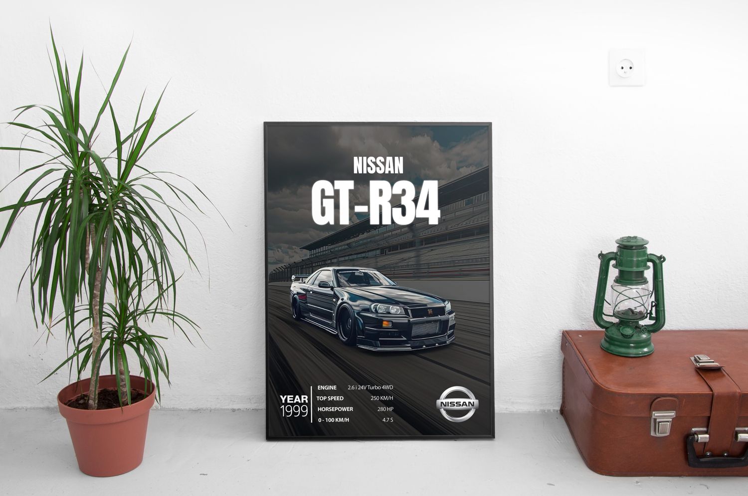 Nissan GT-R34 Постер (1999)