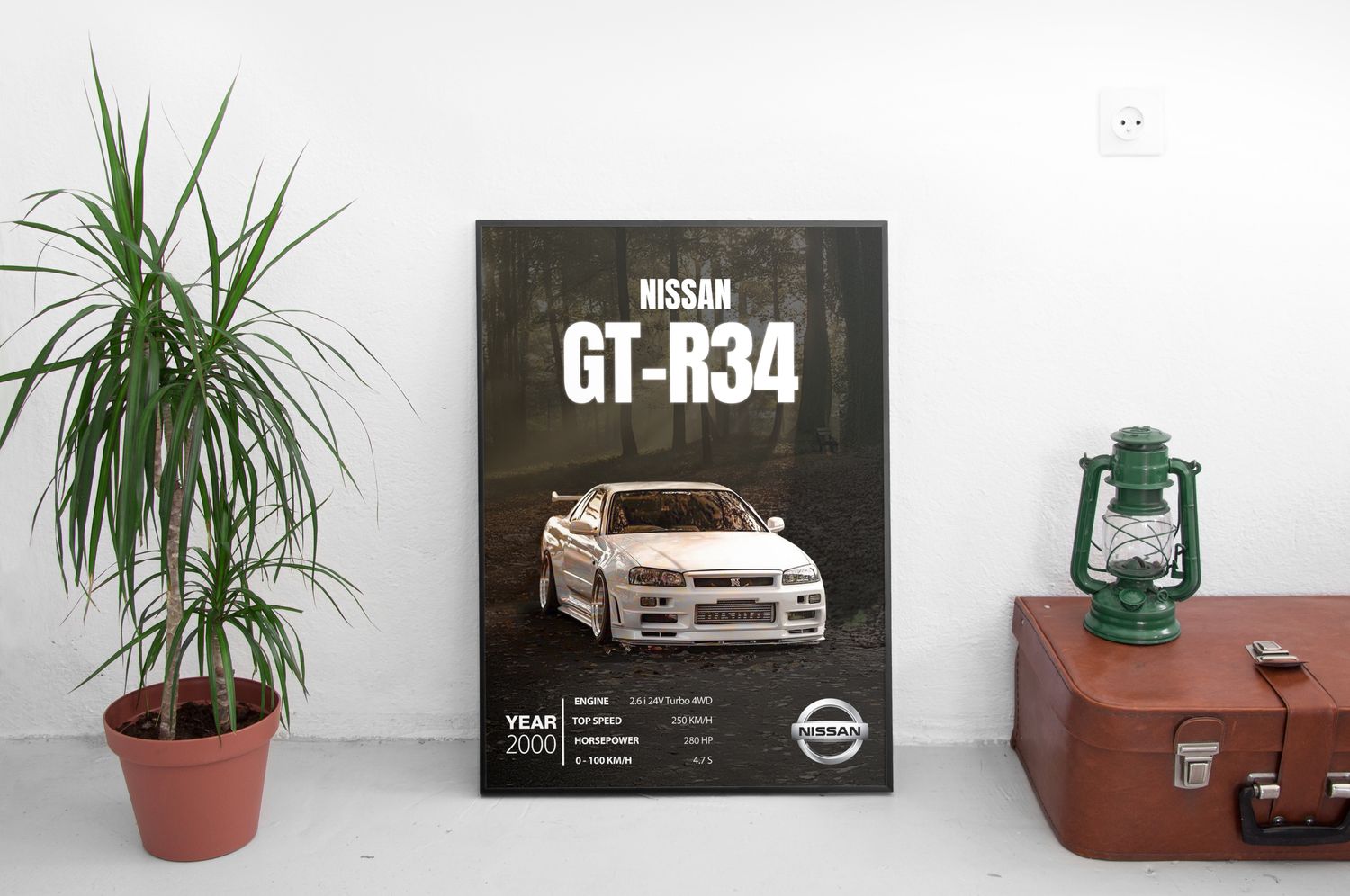 Nissan GT-R34 Постер (2000)