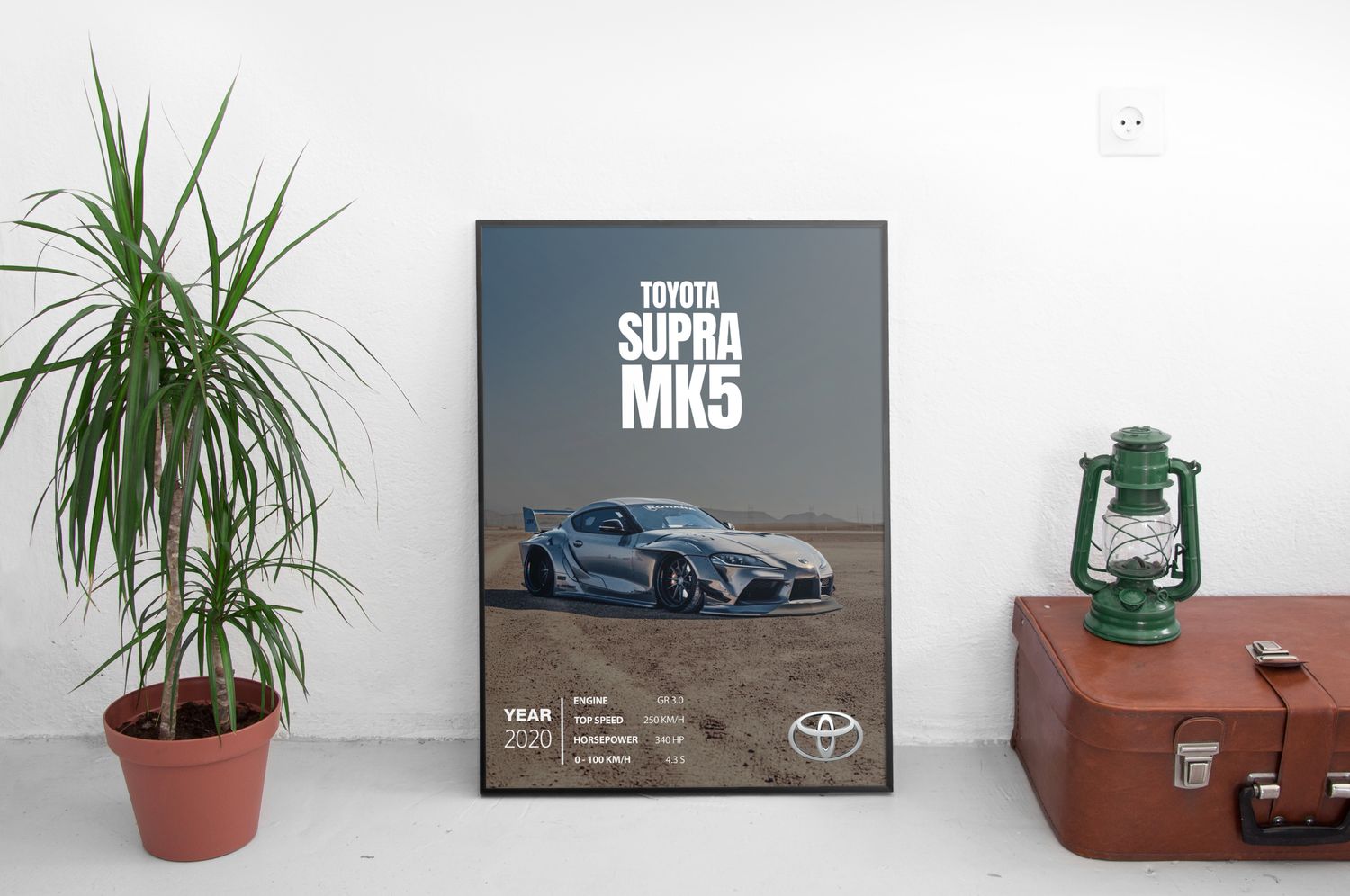 Toyota SUPRA MK5 Постер (2020)