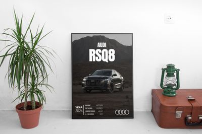 Audi RSQ8 Постер (2024)