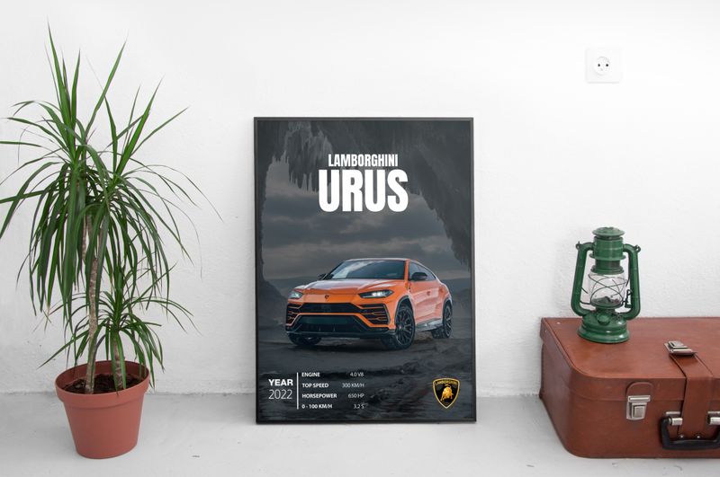 Lamborghini URUS Постер (2022)