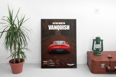 Aston Martin Vanquish Постер (2018)