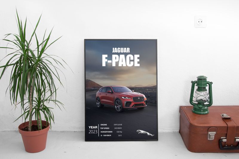 Jaguar F-Pace Постер (2023)