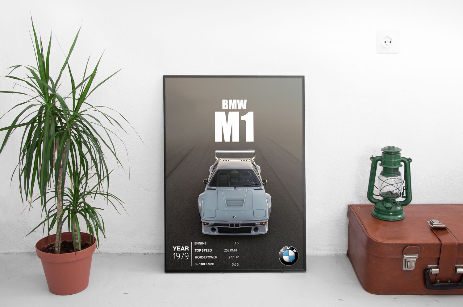 BMW M1 Постер (1979)