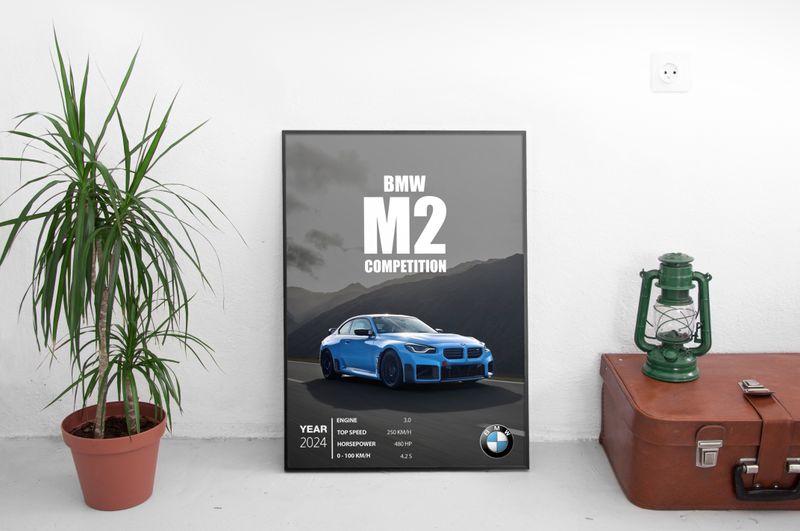 BMW M2  Постер (2024