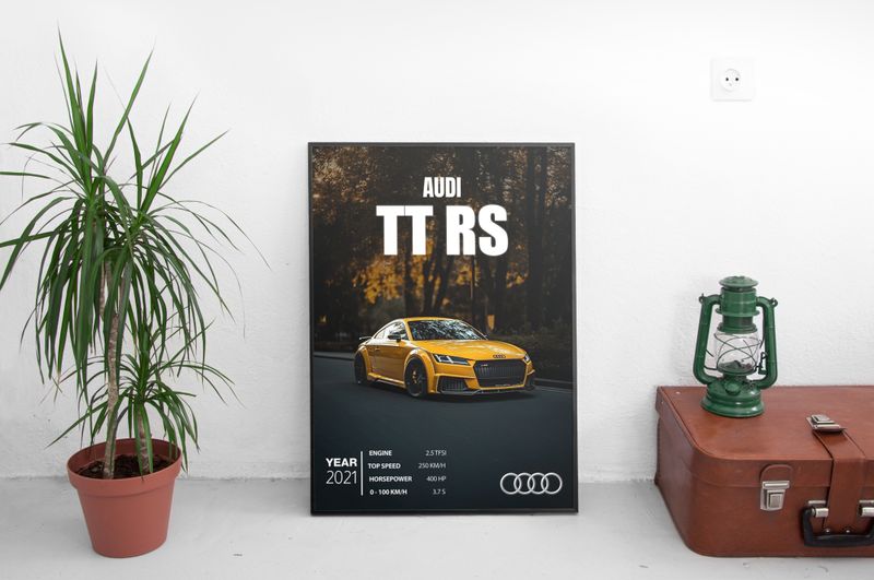 Audi TT RS Постер (2021)
