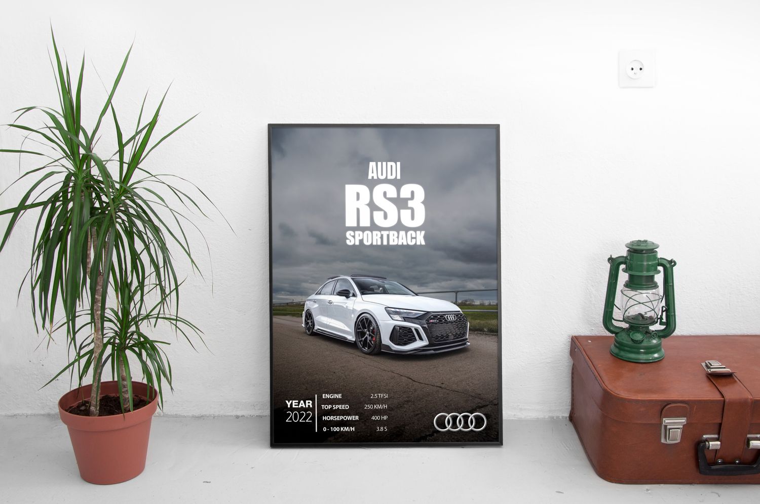 Audi RS3 Постер (2022)