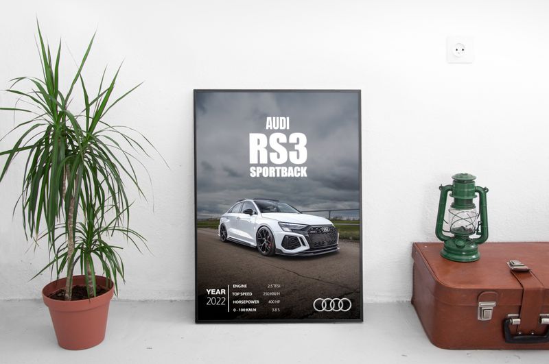Audi RS3 Постер (2022)