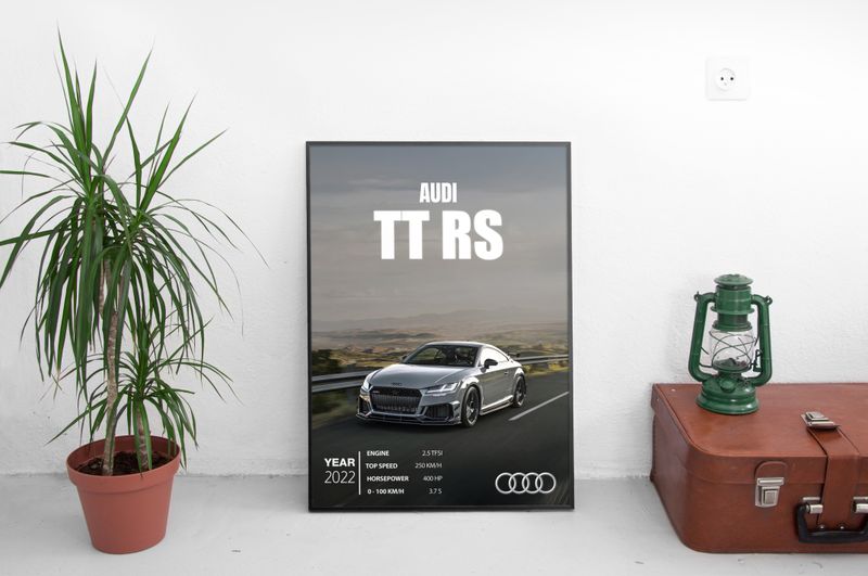Audi TT RS Постер (2022)