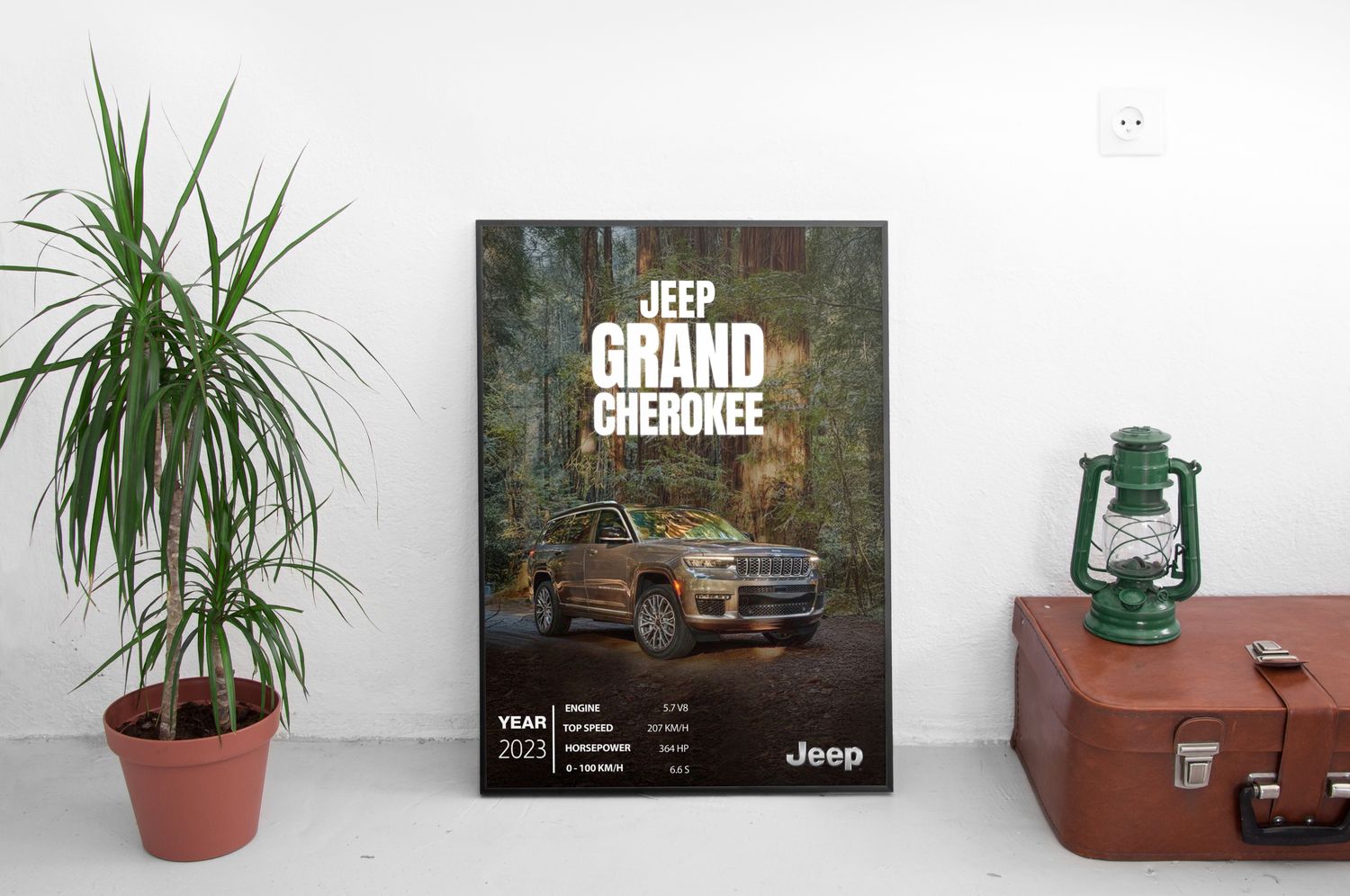 Jeep Grand Cherokee Постер (2023)
