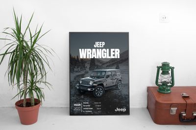 Jeep Wrangler Постер (2022)
