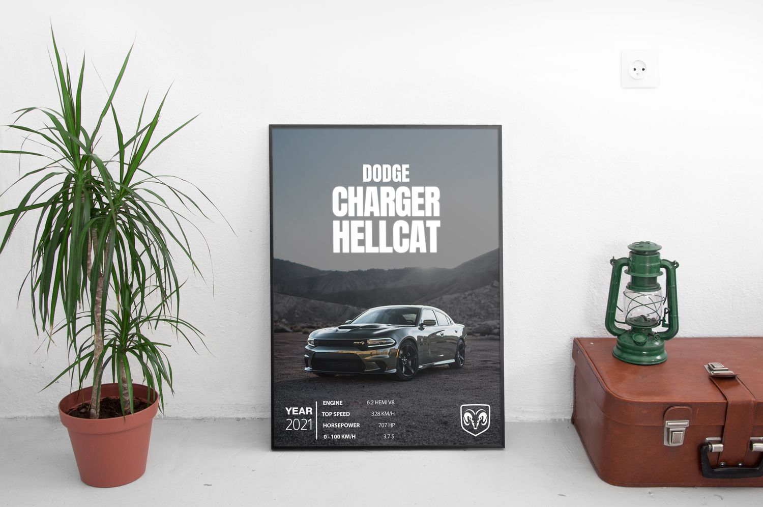 Dodge Charger Постер (2021)