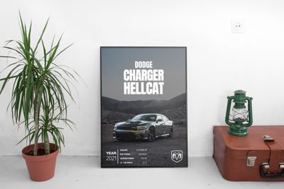 Dodge Charger Постер (2021)