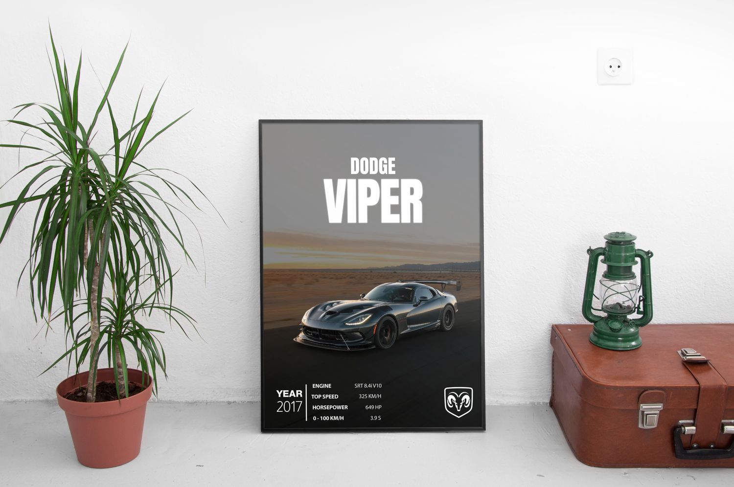 Dodge Viper Постер (2017)