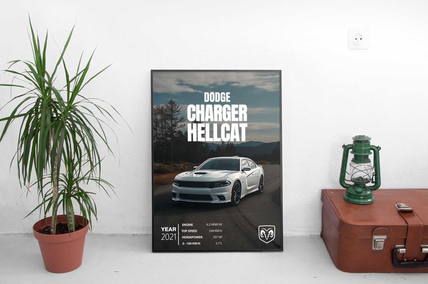 Dodge Charger Постер (2021)