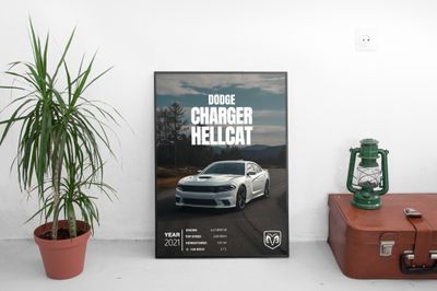 Dodge Charger Постер (2021)