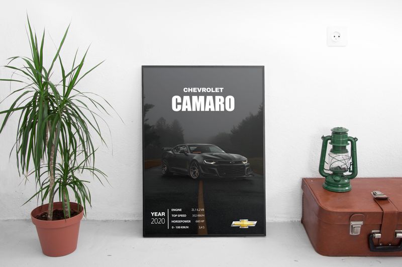 Chevrolet Camaro Постер (2020)