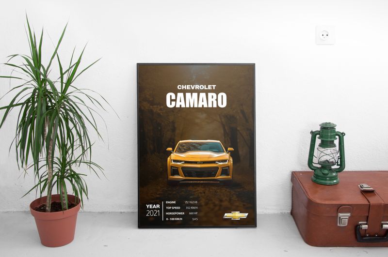 Chevrolet Camaro Постер (2021)