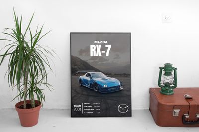 Mazda RX-7 Постер (2001)