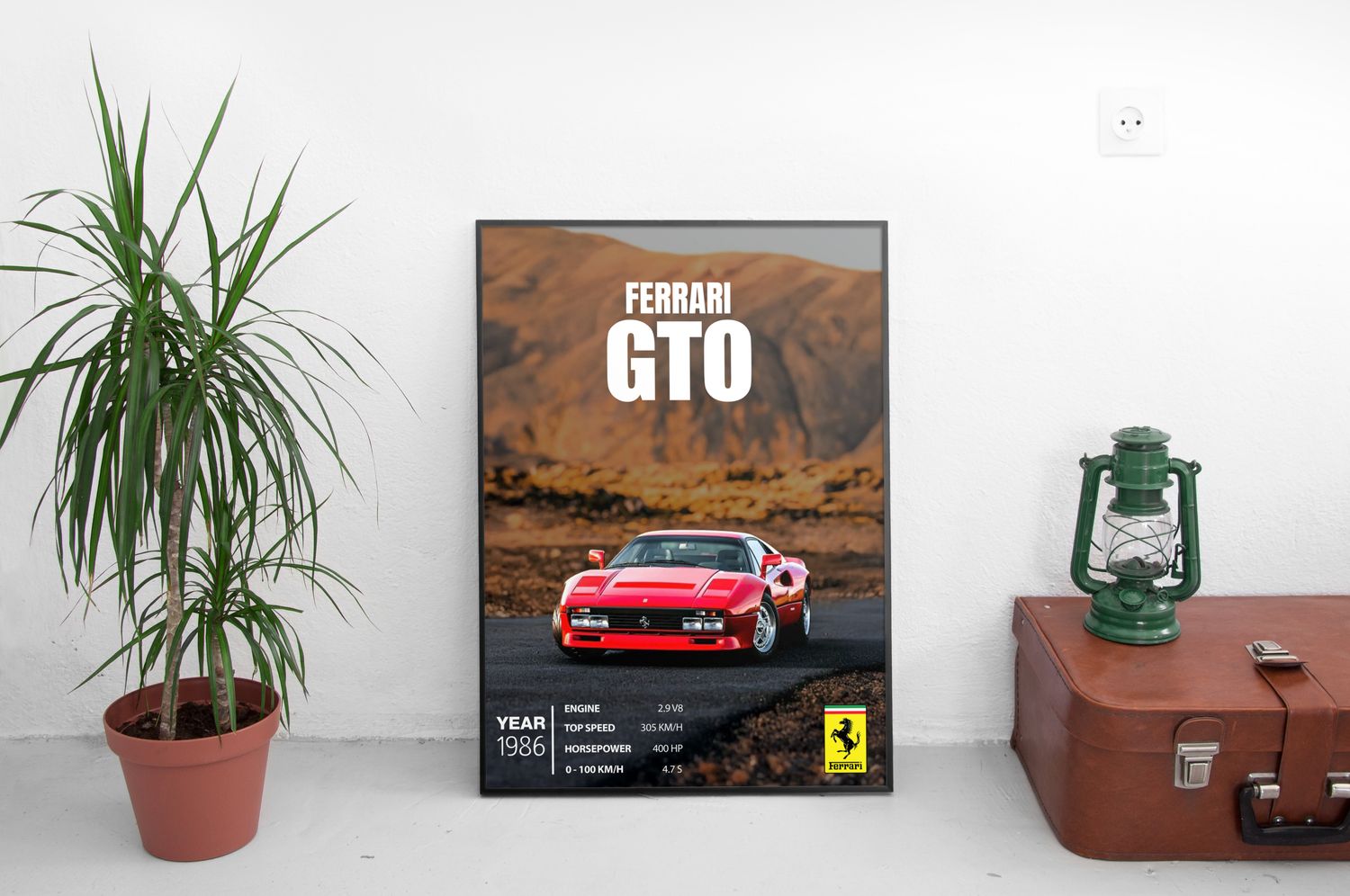 Ferrari GTO Постер (1986)