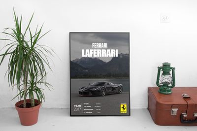 Ferrari LaFerrari Постер (2017)