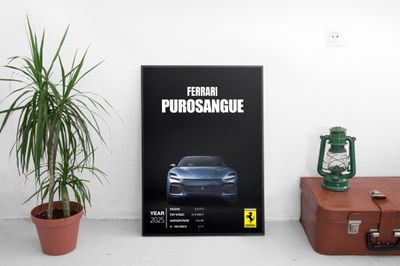 Ferrari Purosangue Постер (2025)