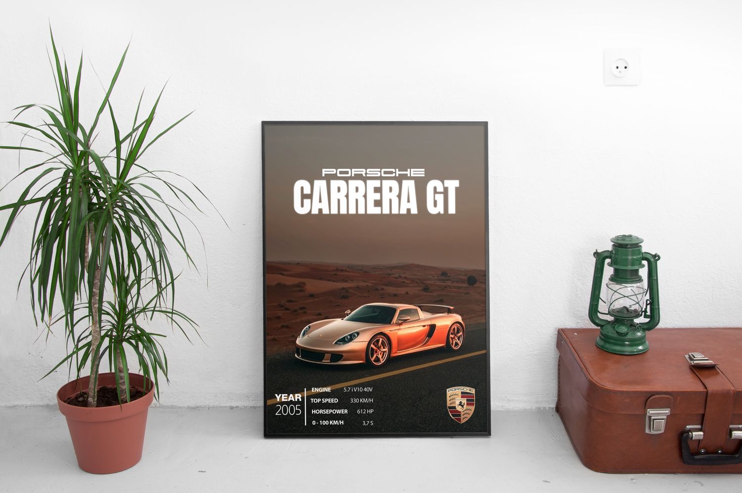 Porsche Carrea GT Постер (2005)