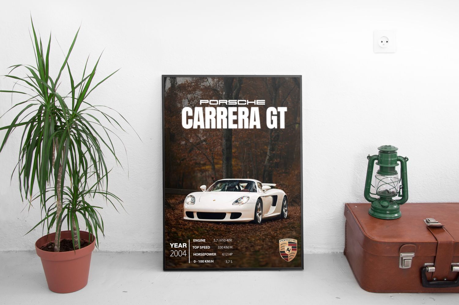 Porsche Carrea GT Постер (2004)