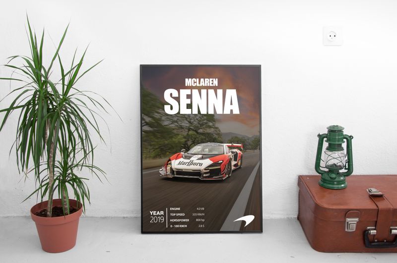 McLaren Senna Постер (2019)