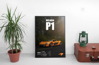 McLaren P1 Постер (2013)