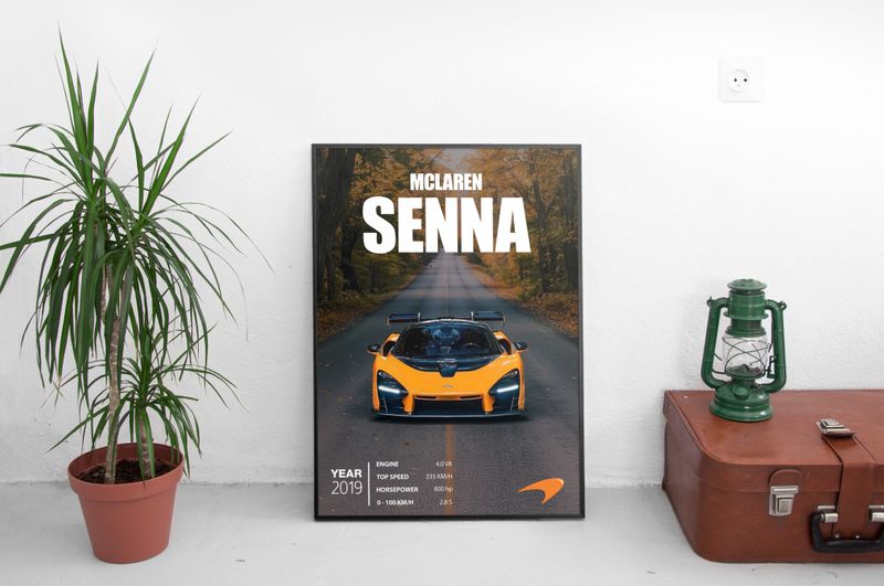 McLaren Senna Постер (2019)