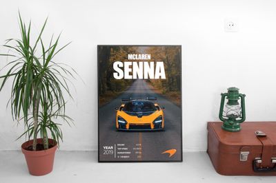 McLaren Senna Постер (2019)