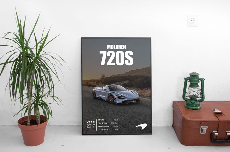McLaren 720S Постер (2017)