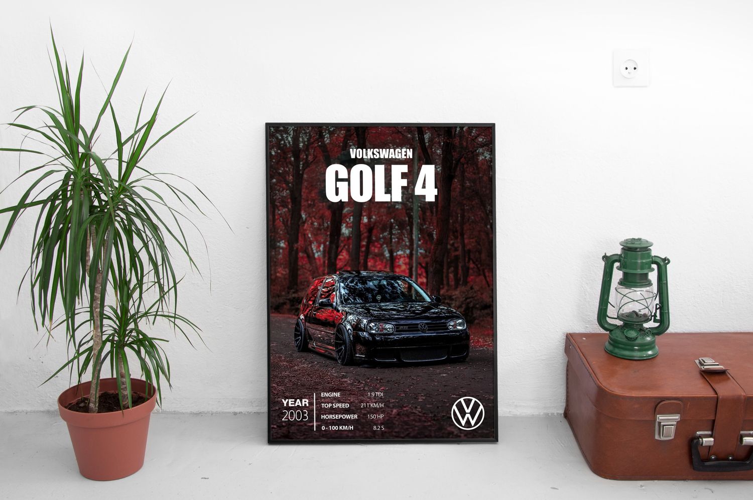 Volskwagen Golf 4 Постер (2003)
