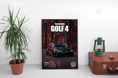 Volskwagen Golf 4 Постер (2003)