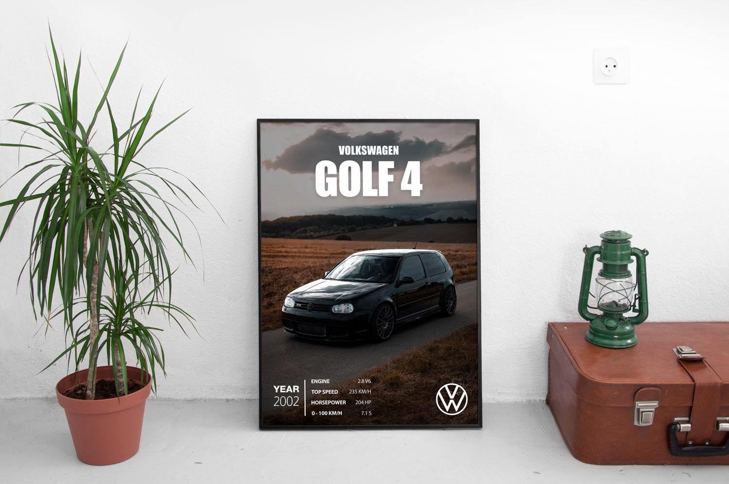 Volskwagen Golf 4 Постер (2002)