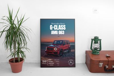Mercedes-Benz G-CLASS Постер (2025)