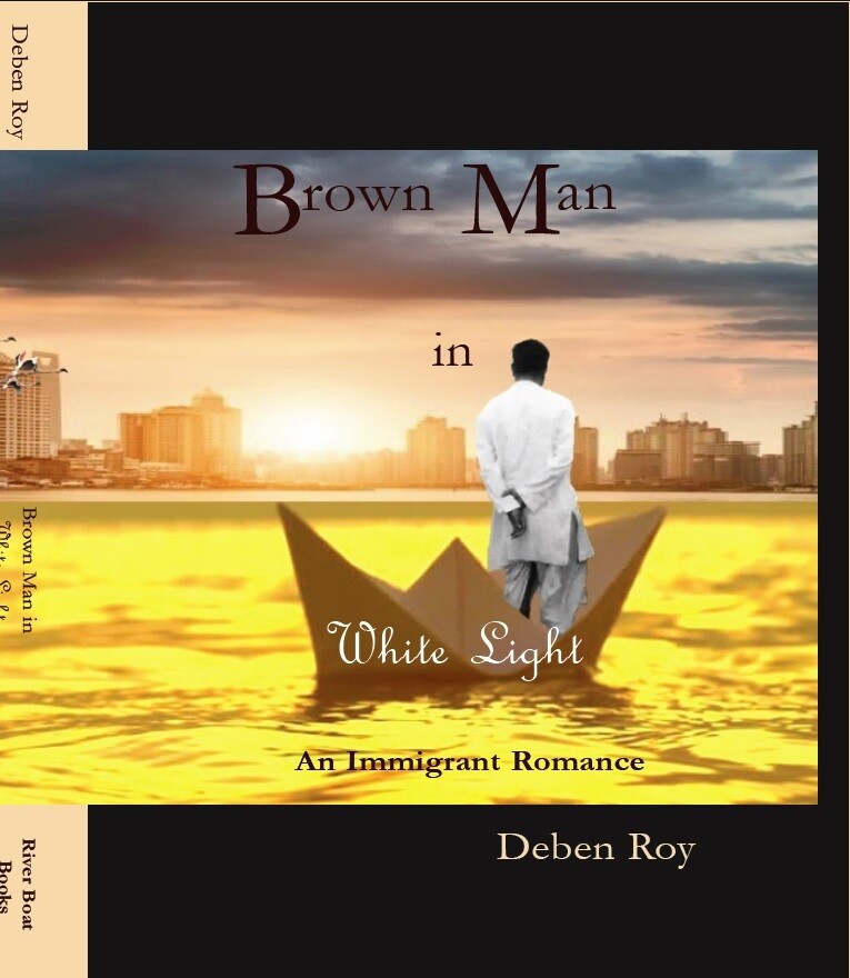 Brown Man in White Light