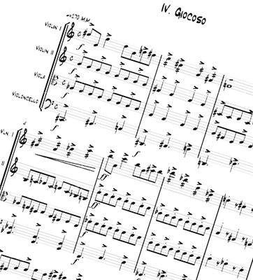 Manol Paskalev - String Quartet No. 1, 4th. Movement